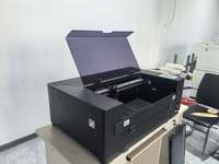 Graveur et découpeur laser CO2 4060, machine de gravure et de découpe laser de bureau 40W 50W 60W pour le bois, l'acrylique, le MDF, le cuir