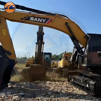 Excavator Bekas Sany Sy365 36.5 Ton, Alat Berat untuk Pertambangan, Infrastruktur, Pemindahan Tanah Berat, Crawler Diesel Hidrolik Backhoe Fob