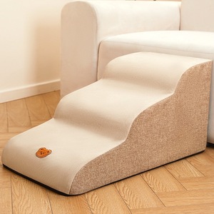 Muebles rectangulares para mascotas, cama de esponja gruesa con escalera, casa plegable para gatos y perros, otras jaulas para mascotas, casas, embalaje de cartón - Product Image 4