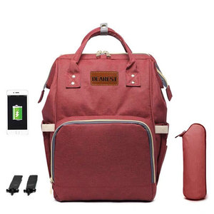 Ventes d'usine Sac de voyage étanche momie sac à couches multifonctionnel avec USB - Product Image 4