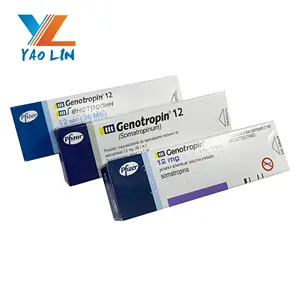 Genotropin पैकेजिंग दवा लेबल और बक्से पैकिंग