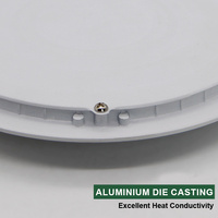 Panel de Luz LED Ultrafino 2026, Downlight LED de Aluminio Regulable 220v 12v 24v 5w 9w 12w 18w 24w, Foco LED SMD