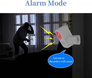 Sonnette sans fil avec capteur PIR pour magasin, alerte sonore pour maison, boutique et commerce - Product Image 2