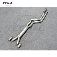 Tuyau intermédiaire Ecnal Valvetronic GT4 à longueur égale pour BMW G87 G80 G82 M2 M3 M4, tuyau intermédiaire haute performance en acier inoxydable de 3 pouces à 4 pouces