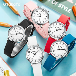Mode française Utakata A000101 Adolescents populaires <span class=keywords><strong>Montre</strong></span> étanche décontractée pour adolescentes - Product Image 6