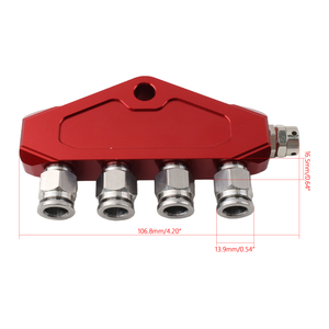Kit de relocalisation de purgeur d'essieu différentiel avec tuyau PU de 6 m, système de ventilation universel pour toutes les générations de Toyota 4Runner tout-terrain 4x4 FDJ-306-RD - Product Image 6