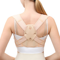 Ceinture de correction du dos anti-bossu transfrontalière à épaules ouvertes usure intérieure soutien du dos droit correcteur de posture compact