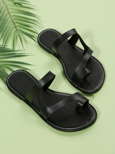 S3814R Foreign Trade Large Size Flat Beach <b>Shoes</b> for Women to Wear Retro Sandals and slippers <b>Comfortable</b> - Product Image 2