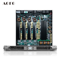 Amplificateur de puissance de classe D 1U 4 canaux 2500W-3000W série TF avec PFC, amplificateur audio professionnel pour enceintes de scène et caissons de basses