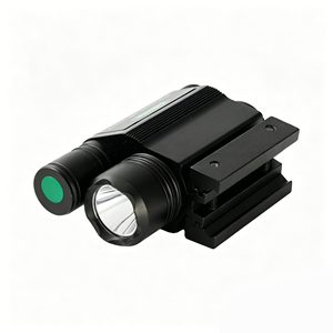 Lunette de visée laser rouge et verte avec lampe torche LED blanche, combo collimateur, lumière de terrain extérieure en aluminium - Product Image 3