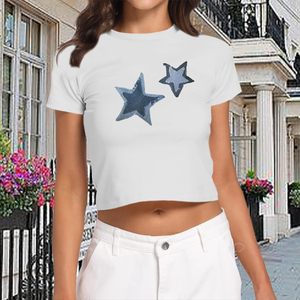 Custom Y2K Star Graphic Crop <b>Tops</b> Women's Vintage Cropped T Shirts <b>Aesthetic</b> Summer Tank <b>Tops</b> for Teens - Product Image 6