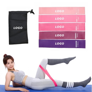 5 miếng gói tùy chỉnh phòng tập thể dục tập thể dục tập thể dục cao su đàn hồi cao su căng vòng kháng ban nhạc thiết lập - Product Image 2