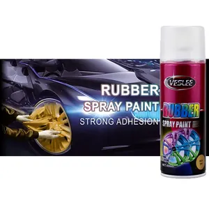 Factory Price 450ml Good Coverage Anti-Rust Peelable Rubber Paint For Cars