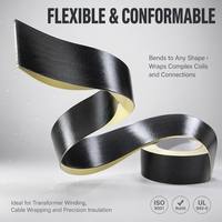Cinta de Tela de Acetato Resistente al Calor, No Conductiva, de 0.15mm, Personalizada OEM/ODM, para Envoltura de Cables Automotrices