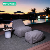 Ensemble de meubles d'extérieur en rotin imperméable et résistant aux UV, pour jardin, patio, canapé, table à manger, chaises, table basse