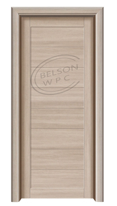 Belsonwpc hiện đại PVC nhiều lớp lắp ráp nội thất cửa đầy đủ <span class=keywords><strong>WPC</strong></span> cửa giá rẻ giá không cần cạnh dải trực tiếp Hoàng Sơn - Product Image 3