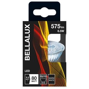 Focos LED Bellalux GU10 PAR16 6.9W Blanco Cálido 2700K 36 Grados, Lámpara Empotrable de Cristal - Product Image 4