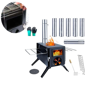 <span class=keywords><strong>Estufa</strong></span> <span class=keywords><strong>de</strong></span> hierro portátil para acampar al aire libre, Picnic, campamento <span class=keywords><strong>de</strong></span> <span class=keywords><strong>leña</strong></span> - Product Image 2