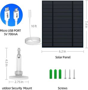 Panneau solaire monocristallin Alecter IBC, modèle APH-P31, sonnette sans fil 5W, montage mural, résistant aux intempéries, haute efficacité - Product Image 3