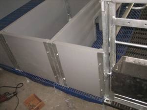 Jaulas para Cerdas de Hierro Fundido con Patas Altas de Acero, 1800 2400 - Product Image 2