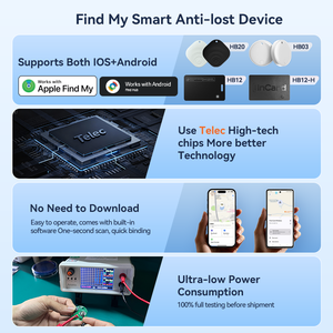 Умный GPS-трекер и локатор с логотипом, приложение для отслеживания GPS, дистанционное управление для Android и iOS, совместимость с Google Find My, устройство для поиска ключей - Product Image 6