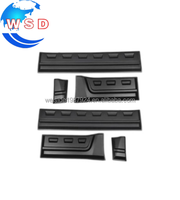 Moulures de garniture latérale de porte en ABS fibre de carbone de luxe, anti-rayures, faciles à installer, accessoires de décoration extérieure pour SUV Chery Jetour T2