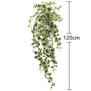 Jiawei ดอกไม้ปลอมแขวนในร่มบ้านต้นไม้ปลอมดอกไม้ประดิษฐ์ที่นิยมแขวนในร่มบ้านติดผนัง - Product Image 2