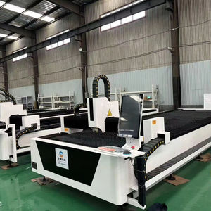 เครื่องตัดไฟเบอร์เลเซอร์ CNC ขนาด 1500x3000 มม. สำหรับตัดเหล็กกล้าไร้สนิม เหล็กกล้าคาร์บอน และโลหะอื่นๆ ด้วยความเร็วสูง - Product Image 1