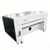 Mesin Pemotong Laser CO2 Kecepatan Tinggi SUKE untuk Plat Logam, Pipa, PLT/DWG/DXF, Pendingin Air, Area 130x90cm, Ketebalan Akrilik 20mm