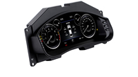 Écran de tableau de bord LCD 12,3 pouces pour Nissan Navara 2005-2011, compteur kilométrique, compteur de vitesse, cockpit virtuel, tableau de bord numérique, CarPlay