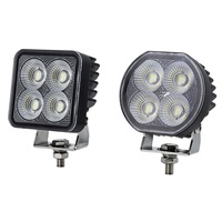 Phare LED haute luminosité de 3 pouces, étanche, pour montant A, DC12-36V, pour pare-chocs avant de moto et 4x4