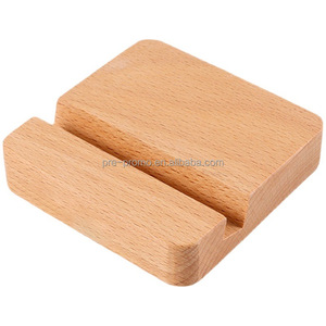 Porta telefono in legno di faggio in legno, - Product Image 3
