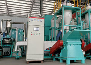 200 kg/h nouvelle conception Machine de recyclage de batterie au lithium-ion Usine de recyclage de batterie au lithium - Product Image 2