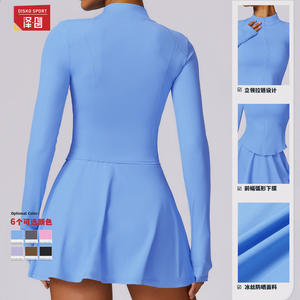 เสื้อแจ็คเก็ตกันลมสำหรับผู้หญิง CWT8588 แขนยาว ป้องกันแสงแดด UPF50 สีพื้น ระบายอากาศได้ดี เหมาะสำหรับกิจกรรมกลางแจ้ง - Product Image 2