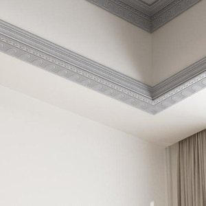 Moderna Striscia Adesiva Impermeabile in XPE per Angoli di Pareti, Cornice Decorativa Autoadesiva per Bordi del Soffitto - Product Image 3