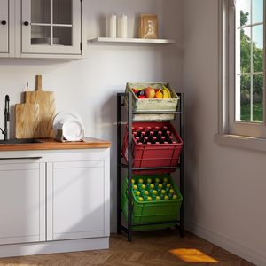 Đồ uống Rack cho 3 đồ uống Thùng mạnh mẽ Thùng Rack với mức độ cho bia trái cây rau nước thư đặt hàng đóng gói - Product Image 6