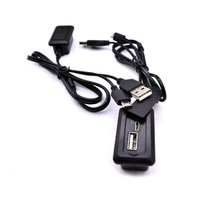 Antarmuka Pengisian Daya USB Grosir Aksesoris Tas Ransel Kabel Pengisian Daya Eksternal Micro USB