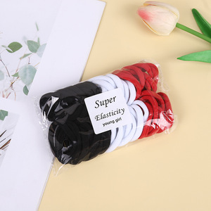 Élastiques à cheveux sans couture couleur bonbon pour filles et enfants, accessoires décoratifs pour cheveux - Product Image 5