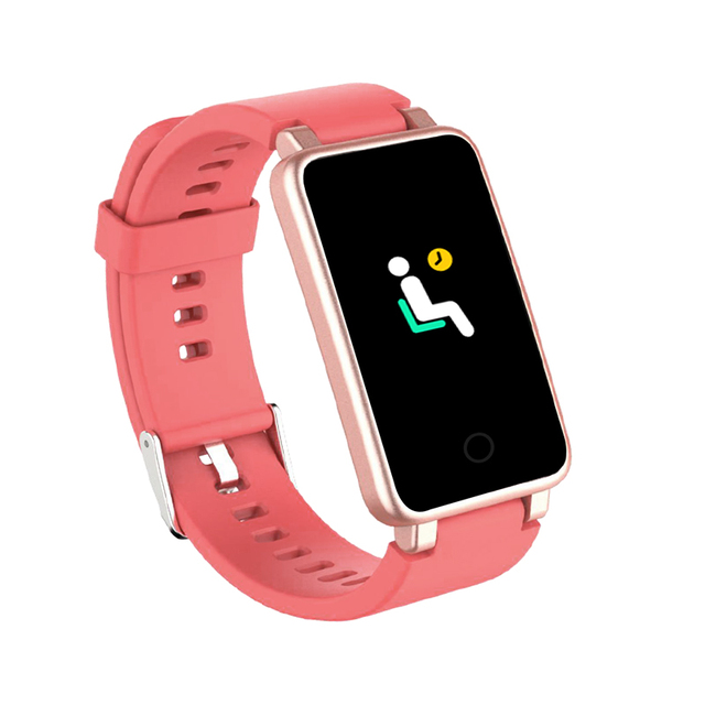OEM Smart Watch 2026 C2 Plus 0.96" TFT Square Screen Fitpro Health Monitor Fitness Tracker Smart Band IP67 Smart Bracelet