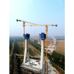 Gru a Torre Oscillante Dahan 32 Tonnellate QTZ500-8530 con Motore ad Alta Efficienza, Altezza Massima di Sollevamento 350m e Portata 85m - Product Image 1