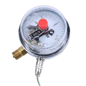 Manomètre de contact haute performance pour compresseur d'air avec lentille en polycarbonate et mouvement en laiton - Product Image 4