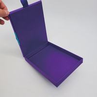 Boîte à tiroir rigide personnalisée, emballage élégant en carton pour enveloppes, cartes de vœux, invitations et coffrets cadeaux