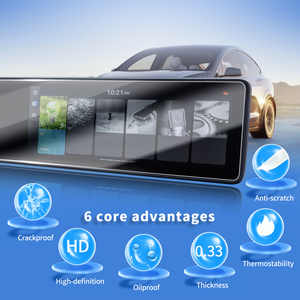Protector <span class=keywords><strong>de</strong></span> Pantalla para Auto GENESIS GV60 26, <span class=keywords><strong>Película</strong></span> <span class=keywords><strong>de</strong></span> Vidrio Templado, Carplay, Multimedia, Video, Accesorios para Vehículos, Venta al Por Mayor - Product Image 2