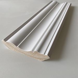 Moulures de plafond en bois blanc apprêté de qualité supérieure au design moderne pour hôtels - Product Image 2