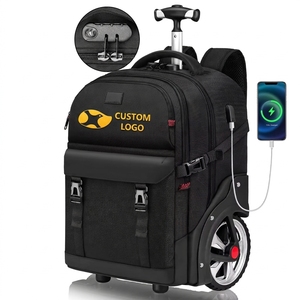 Mochila con Ruedas Personalizada de Fábrica, Mochila Impermeable con Ruedas, Mochila de Mano para <span class=keywords><strong>Laptop</strong></span> de 17 Pulgadas, Maleta con Ruedas - Product Image 1