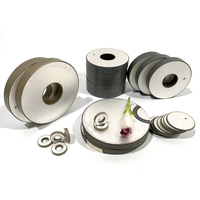 Anneau piézoélectrique en céramique Pzt4 de 25 mm/38 mm/45 mm pour transducteur de nettoyage