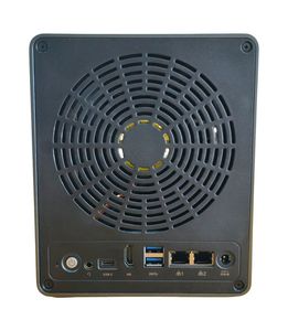 เซิร์ฟเวอร์จัดเก็บข้อมูล 4 Bay NAS <span class=keywords><strong>AMD</strong></span> <span class=keywords><strong>R5</strong></span> 3500U 2.5G LAN USB DDR4 SO-DIMM M.2 PCIe SATA รองรับ Windows 10 11 Linux สำหรับใช้งานทั่วไปและสื่อภายในบ้าน - Product Image 2
