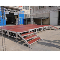 Système de treillis portable en alliage d'aluminium à double couche pour événements extérieurs avec capacité de charge de 500kg pour toit de concert