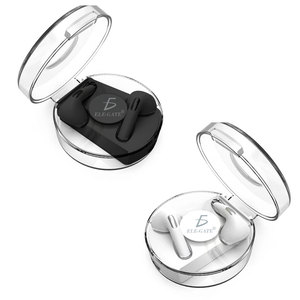 หูฟังไร้สาย Ele-Gate บลูทูธ 5.2 พร้อมเคสใส หูฟังอัจฉริยะแบบสวมใส่ได้ - Product Image 1