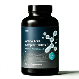 Tabletas de Complejo de Aminoácidos de Marca Privada OEM, Suplemento Nutricional de Aminoácidos y Colágeno, Nutrición Deportiva y de Belleza - Product Image 1